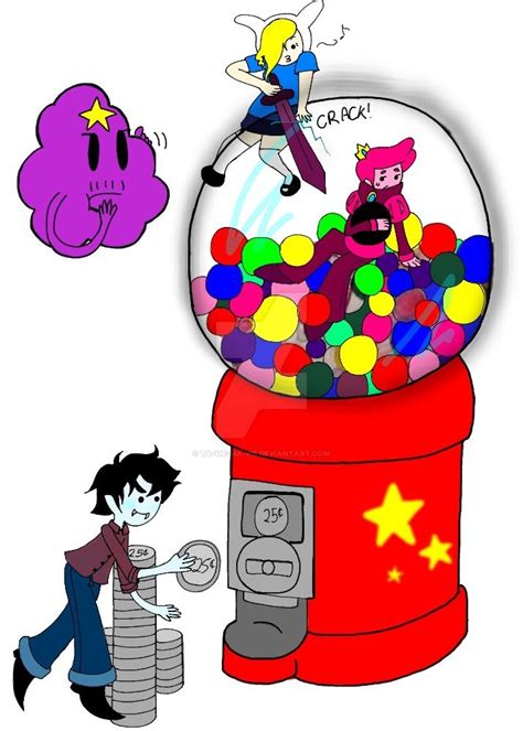 adventure time gumball machine|More.